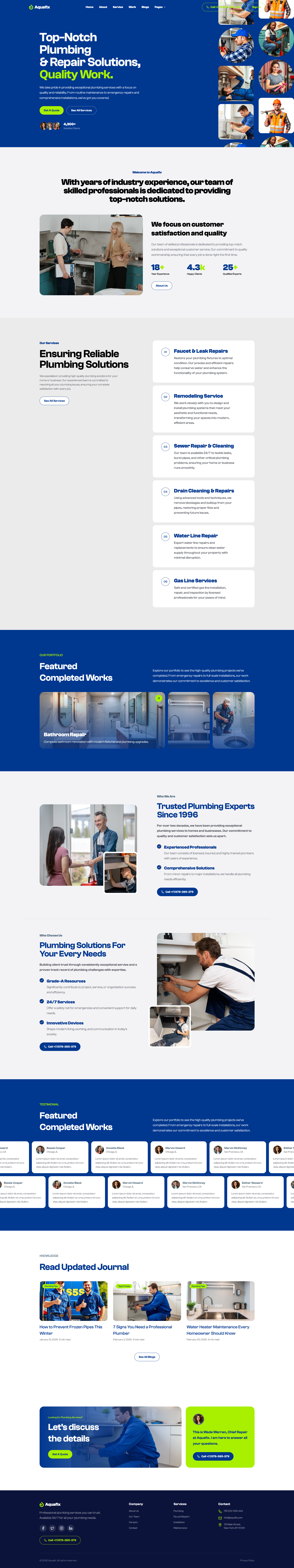 Aquafix Flow Nuxt preview